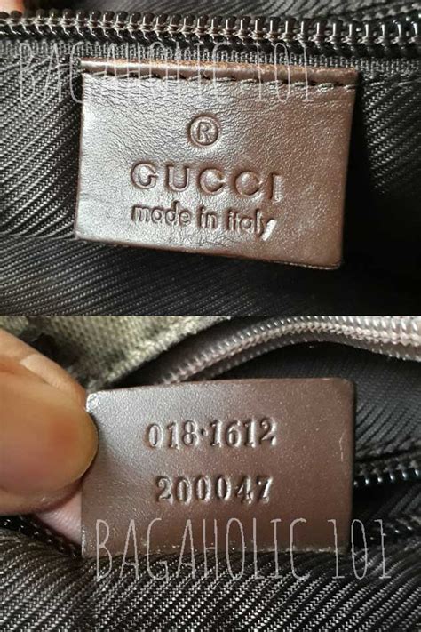 check authenticity gucci bag.